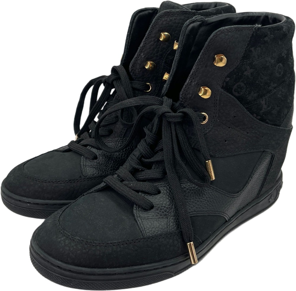 Louis Vuitton Cliff Top Wedge Boot Women's US 7 EU 37.5